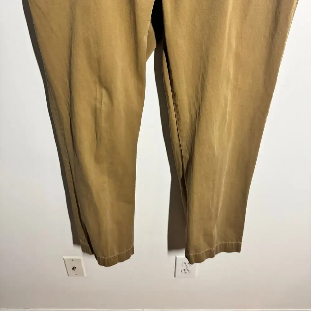 Ralph Lauren Original Classic Polo Chino Men 38/32 Tan Preppy‎ Minimal Old Money